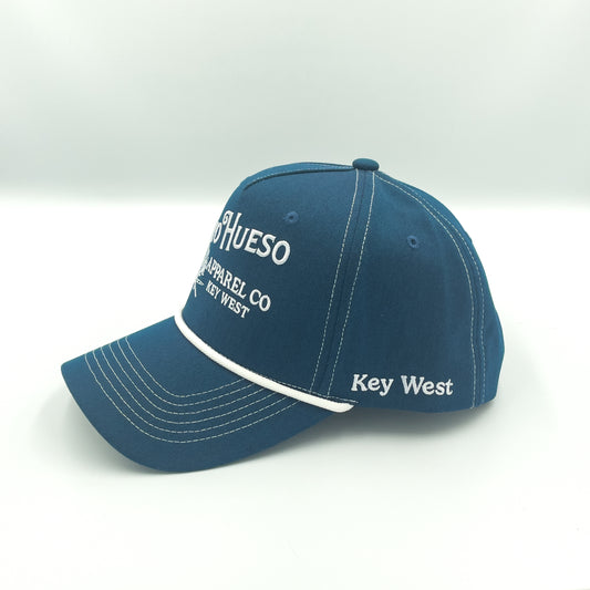 5 Panel Captain’s Hat-Blue