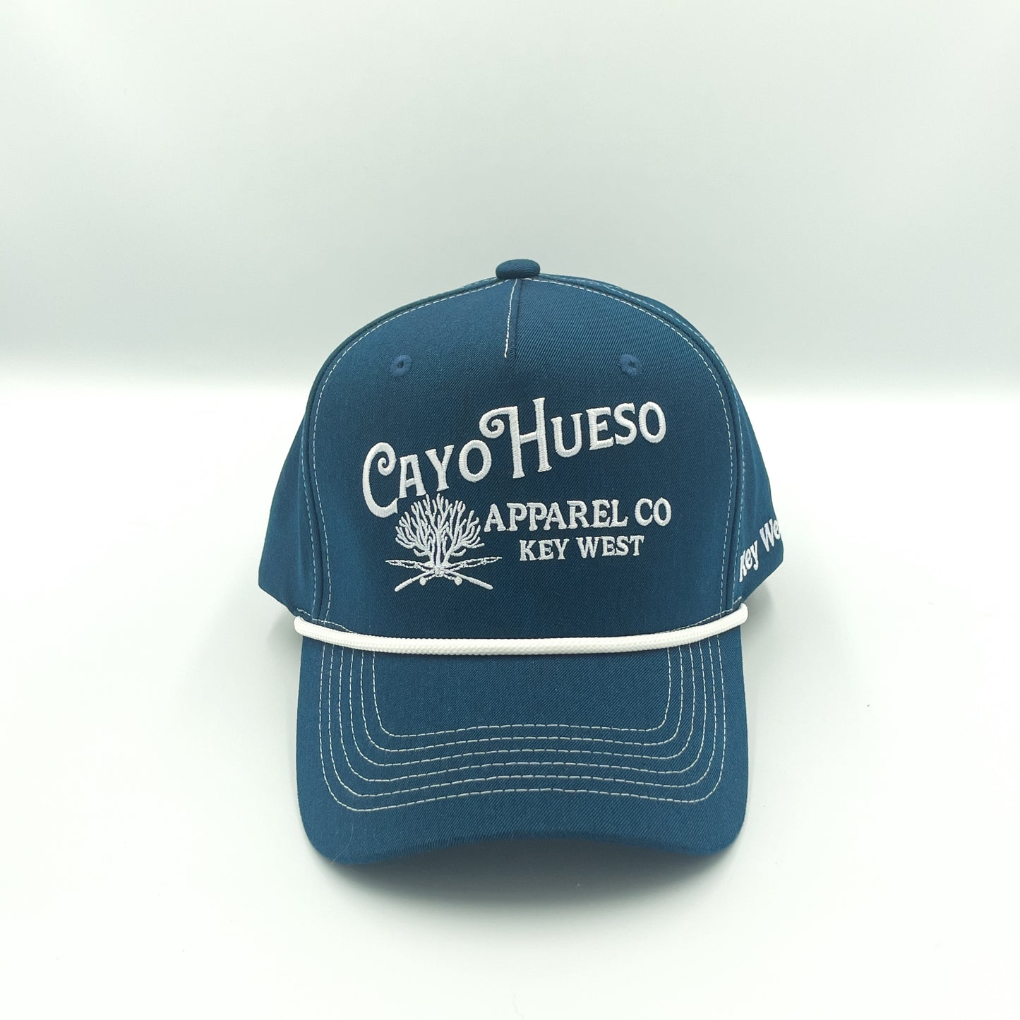 5 Panel Captain’s Hat-Blue