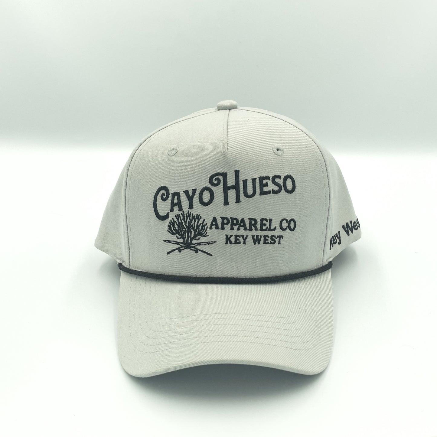 5 Panel Captain’s Hat-Gray