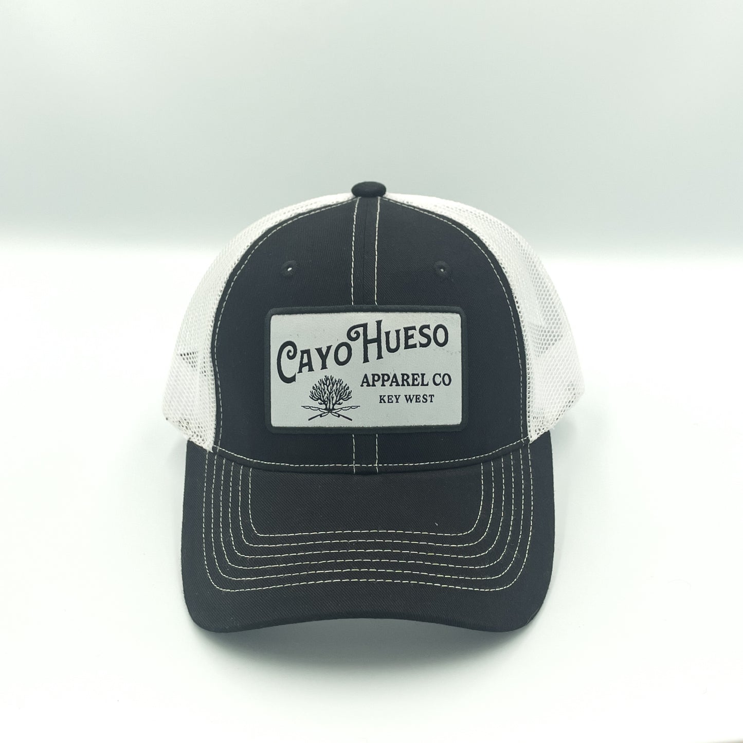 Classic Logo Trucker Hat-Black
