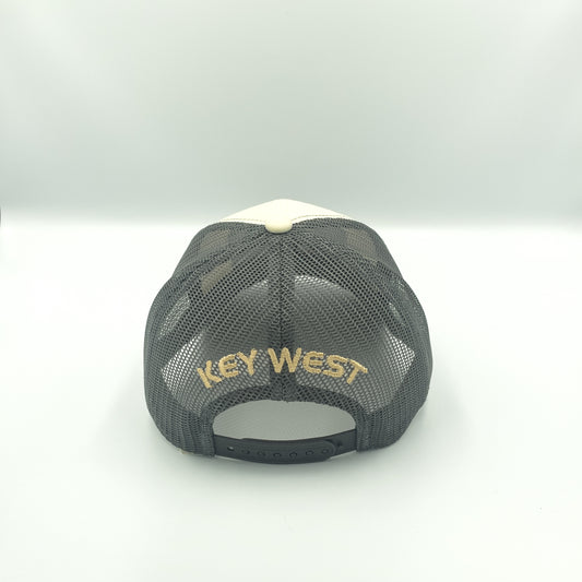 Classic Logo Trucker Hat-Gray