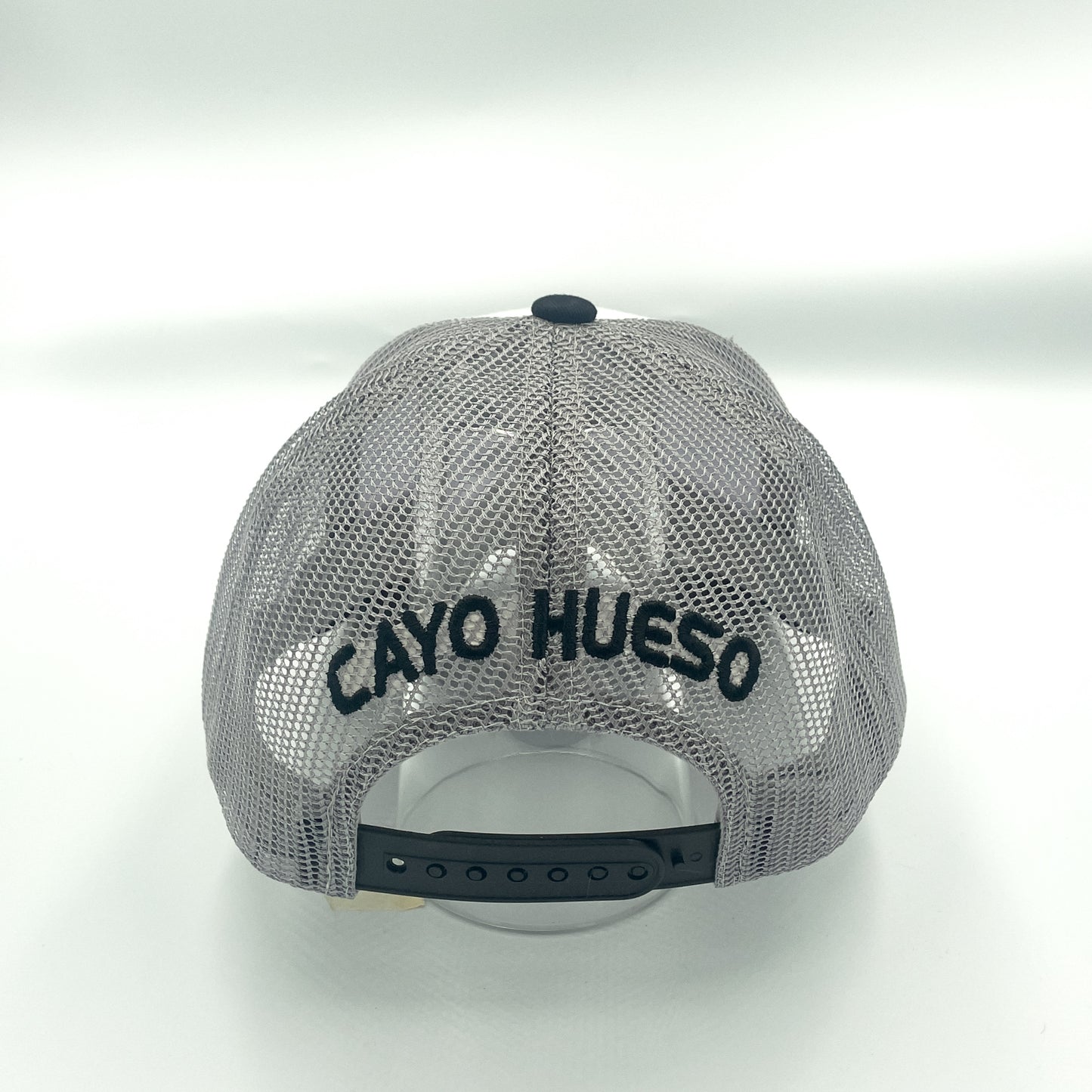 Reef & Rods B & W Trucker Hat