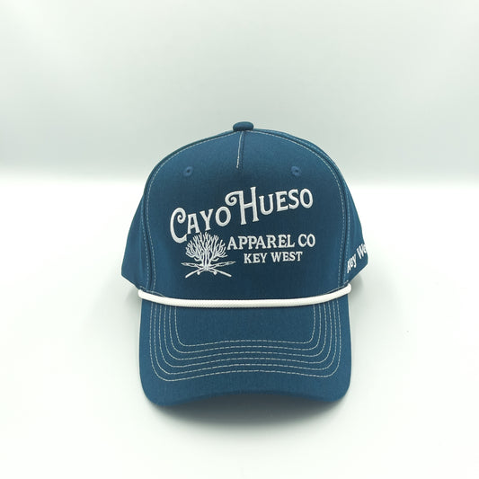 5 Panel Captain’s Hat-Blue