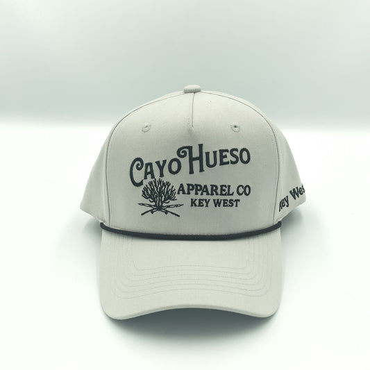 5 Panel Captain’s Hat-Gray