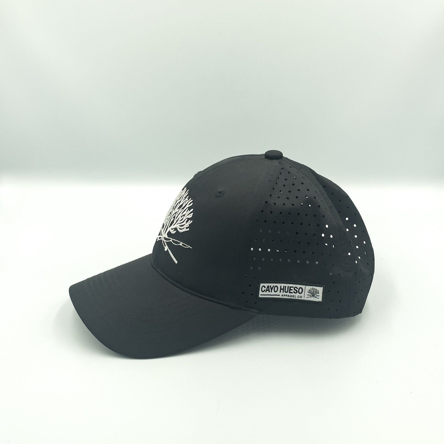 Performance Mesh Trucker Hat-Black