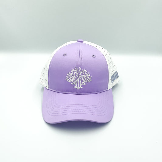 Performance Mesh Trucker Hat-Lilac